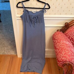 Jessica Simpson Textured Blue Dress
